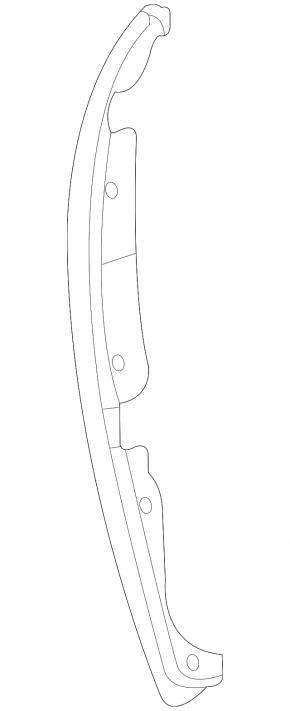 Door seal side front right Toyota Sienna 21-25 front