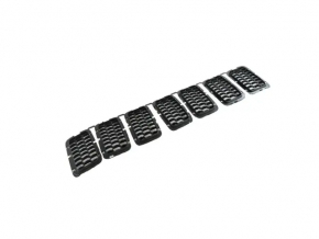 Radiator grille Jeep Grand Cherokee WK2 17- set 7pcs chrome