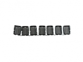 Radiator grille Jeep Grand Cherokee WK2 17- set 7pcs chrome