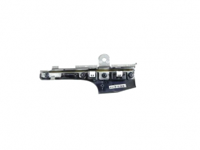 Left front panel trim for Jeep Grand Cherokee WK2 20-22, dark wood with chrome, scratched