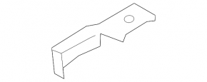 Front right wing bracket Audi Q5 80A 18-24 upper