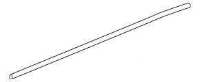 Door seal on the threshold right GMC Terrain 18-