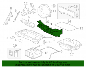 Honda Accord Hybrid 13-17 High-Voltage Trim, Gray