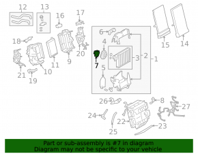 Air Conditioning Valve Audi A4 B8 08-16