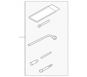 Subaru b9 Tribeca Balloon Wrench