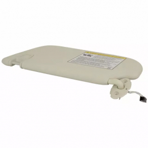 Right visor Ford Escape MK3 13-19 gray, with backlight, without hook, for cleaning