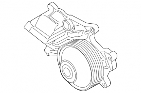 Water pump BMW 3 F30 14-18 N47