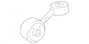 Upper right engine mount for Toyota Highlander 2010 hybrid