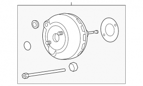 Vacuum booster Chevrolet Cruze 11-15
