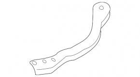 Intercooler bracket Subaru Impreza WRX GH 08-14 2.5T