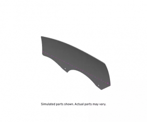 Front right door glass Chevrolet Volt 16-