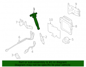 Ignition coil Kia Optima 11-15