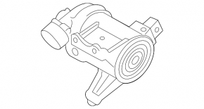 Water pump Volvo XC60 18-21 T5, T6