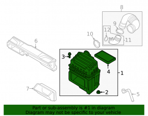 Air Filter Housing VW Atlas 18- 2.0T