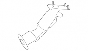 Front downpipe Subaru Impreza WRX GH 08-14 2.5T