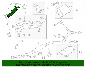 Front downpipe Subaru Impreza WRX GH 08-14 2.5T