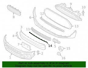 Brake disc air duct front right Mini Cooper 14-21 S model