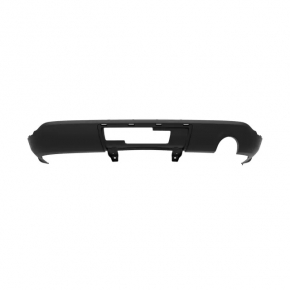 Rear bumper lip Dodge Durango 14- structure, for towbar, for 1 exhaust