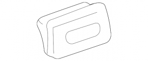 Ventilation shield left Acura MDX 07-13