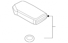 Kia Forte 19-21 4 Button Key