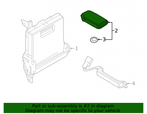 Kia Forte 19-21 4 Button Key
