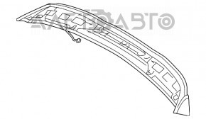 Porsche Cayenne 958 11-14 Tailgate Spoiler