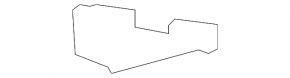 Front bumper absorber left Mercedes S-class W221 10-13 AMG pkg