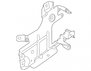 Bracket ECU engine computer Lincoln MKZ 13-16 3.7