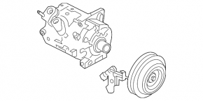 Air Conditioning Compressor Ford Explorer 20- 2.3T