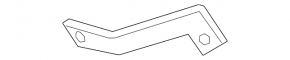 Rear bumper mount left Ford Explorer 20-