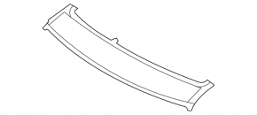 Front roof lining for Land Rover Range Rover Sport 13-22 with panoramic windows
