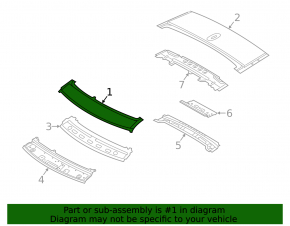 Front roof lining for Land Rover Range Rover Sport 13-22 with panoramic windows