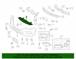 Mazda CX-9 07-15 Front Bumper Guard