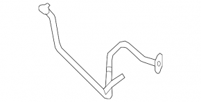 EGR valve tube VW Passat b7 12-14 2.5