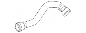 Lower cooling pipe BMW F30 12-16 N20 for additional radiator