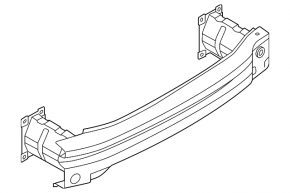 Rear bumper reinforcement VW Taos 22-25