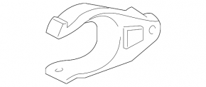 Engine mount bracket rear Chevrolet Cruze 16-