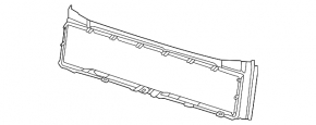 Radiator deflector blinds VW Atlas 18-23 with motor 2.0T, 3.6