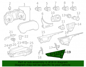 Climate control Toyota Camry v70 18-22 manual