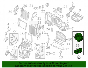 Motor heater fan VW Passat 20-22 with resistor