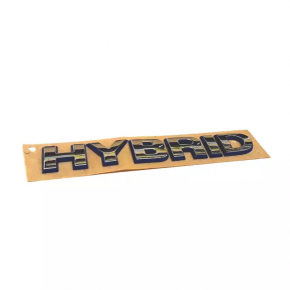 Emblem inscription HYBRID trunk lid VW Jetta 11-14 USA, hybrid