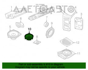 Speaker rear right Mini Cooper F56 14-