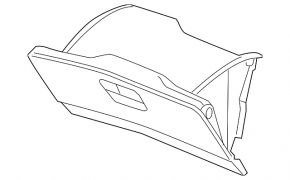 Glove box, glove compartment Honda CRV 12-14 ser