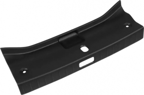 Nissan Versa 12-19 usa trunk opening trim black, worn