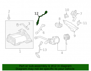 Lambda probe first Lexus NX200t NX300 15-21 2.0T