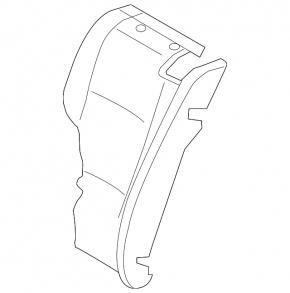 Rear row of seats 2nd row Audi A4 B8 13-16 gray leather, split back, worn