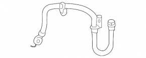 Brake hose front right Lexus UX200 UX250h 19-