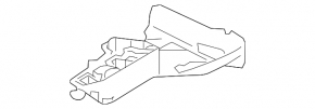 Jacking pad rear right Porsche Cayenne 958 11-17