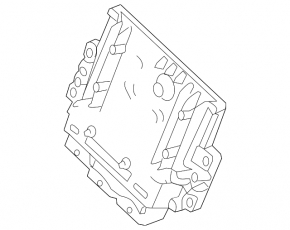 Block ECU engine computer Ford Focus mk3 15-18 1.0T rest