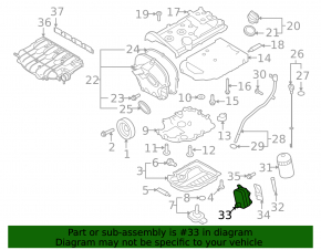 Audi Q3 8U 15-18 Engine Oil Cooler